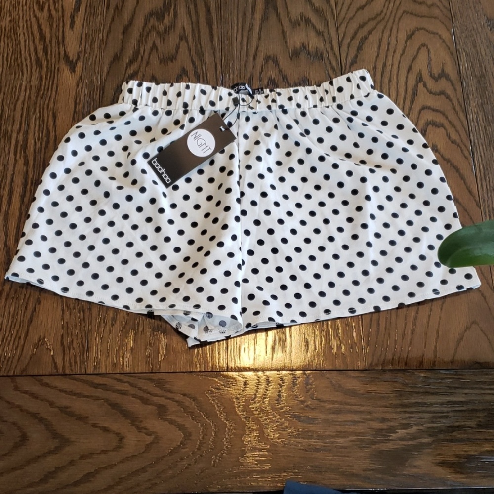 NWT Polka Dot Co-ord Top & Shorts - Picture 6 of 8